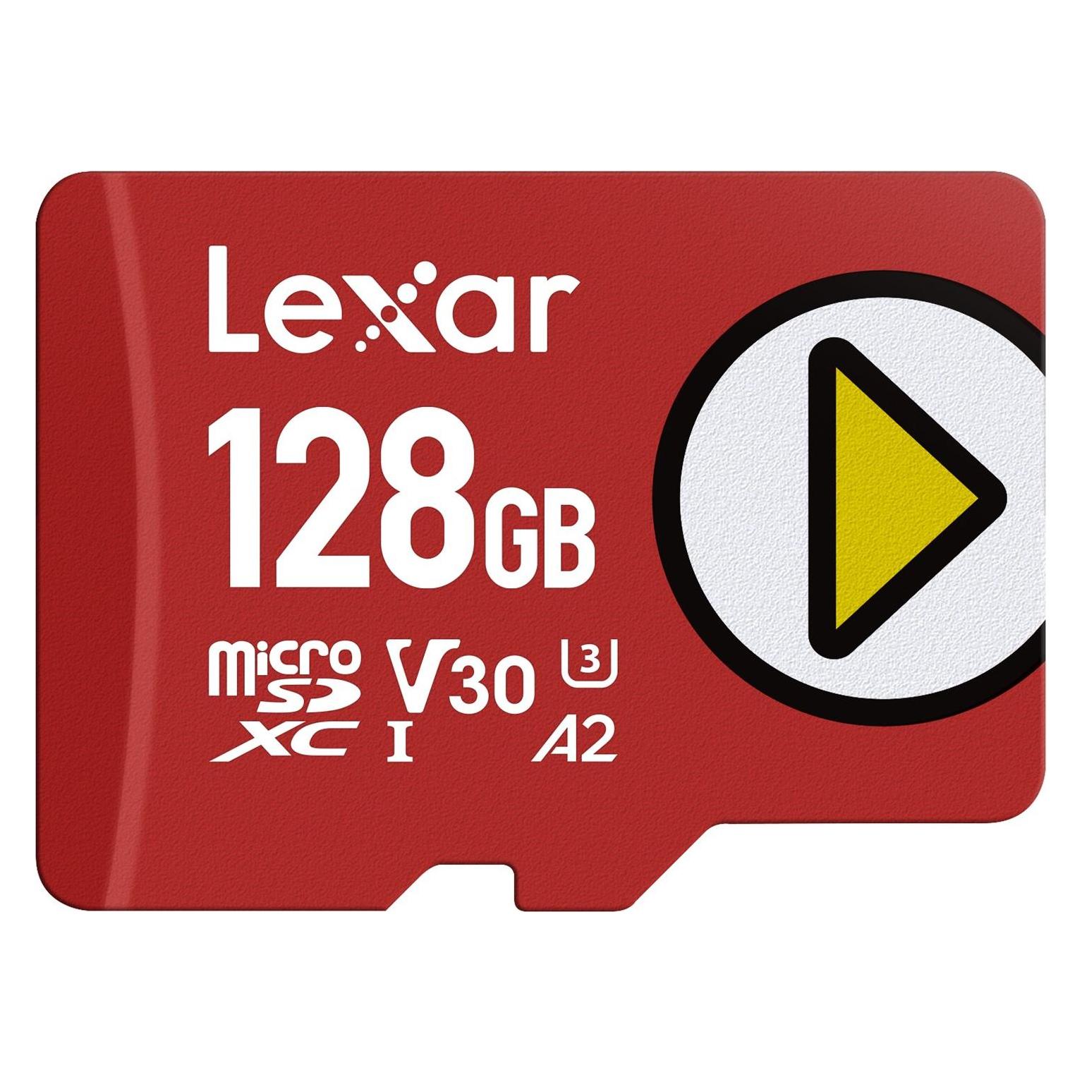 Lexar Play (128 GB, microSDXC, U3, UHS-I) (LMSPLAY128G-BNSNG)