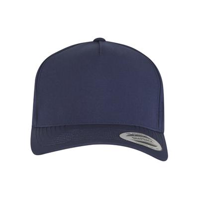 Snapback Cap FLEXFIT "Flexfit YP CLASSICS 5 Panel Snapckback", Herren, Gr. onesize, navy, 97% Polyester, 3% Elasthan, unifarben, Caps