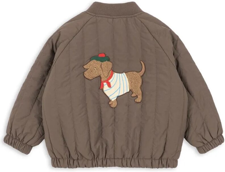 Konges Sløjd Veste Bomber Juno Chien Brun 12 mois