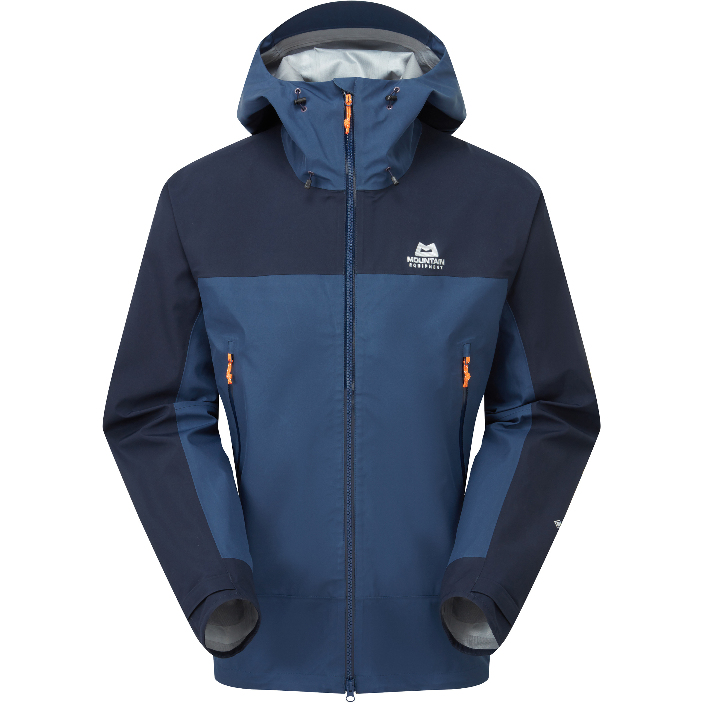 Mountain Equipment Saltoro Herren Regenjacke blau Größe L Camping Widerstandsfähig Wasserabweisend
