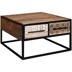Couchtisch Wake Up (BHT 80x40x80 cm) - braun - BHT 80x40x80 cm
