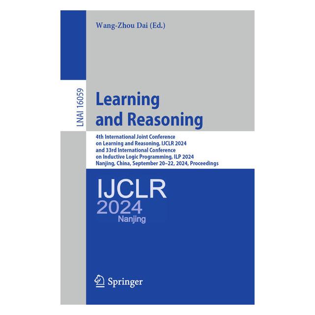 Springer Learning and Reasoning (Englisch, Wang-Zhou Dai) (62176684)