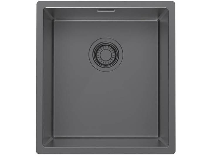 Küchenspüle 36x40 cm Gun Metal Einbauarten Pure.Sink