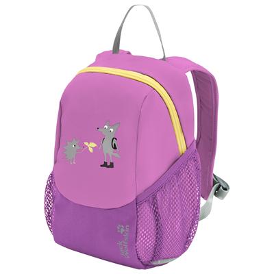 Kinderrucksack JACK WOLFSKIN "SPROUT 5", pink (foxglove), Rucksäcke, Kinder, onesize, Obermaterial: 100% Polyester. Futter: 100% Polyester