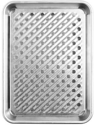 Nordic Ware Naturals Aluminium Quarter Sheet with Oven & Cooling Rack
