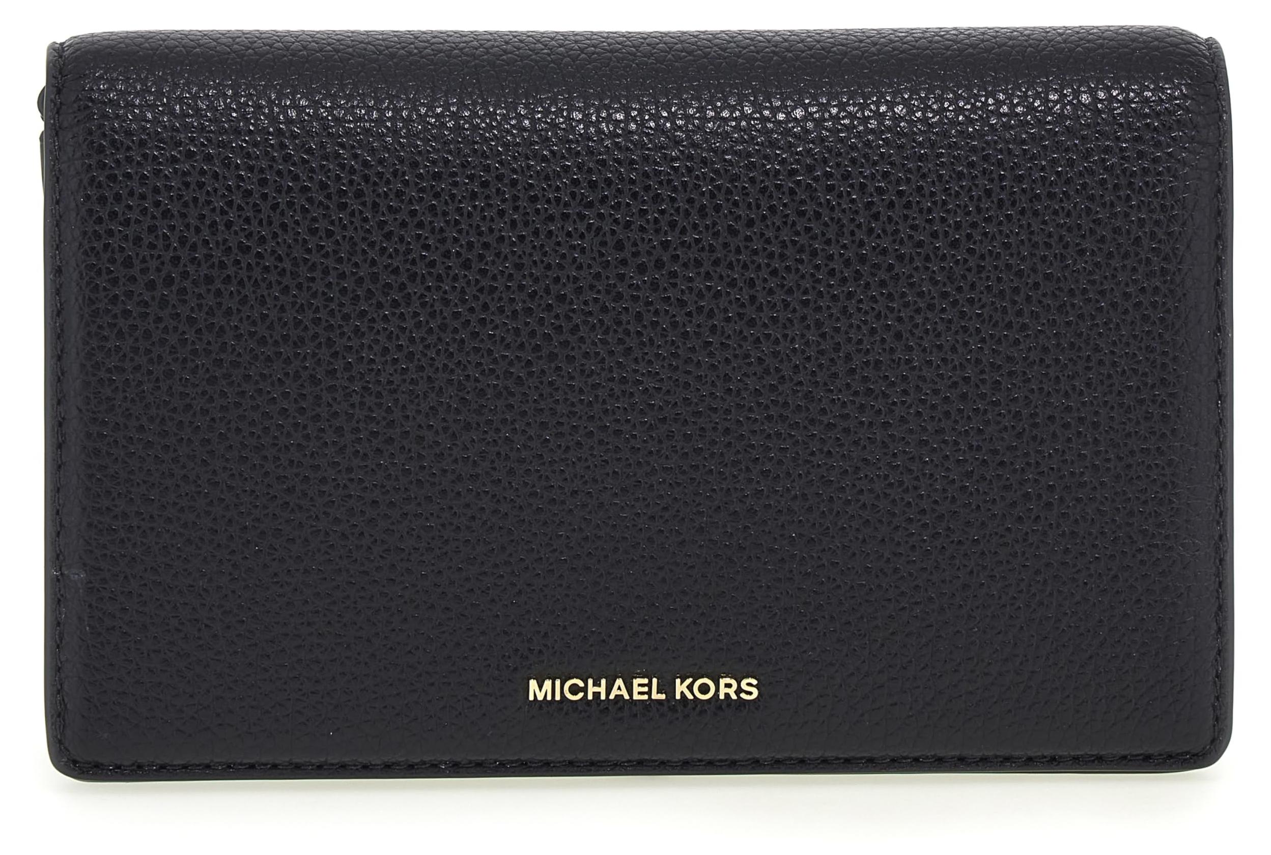 Michael Kors MD FLAP CHN XBODY BLACK