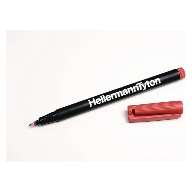HellermannTyton Markierungsstift rot rot 100 mm x 6 mm, 500-50822 (T82S-RD)