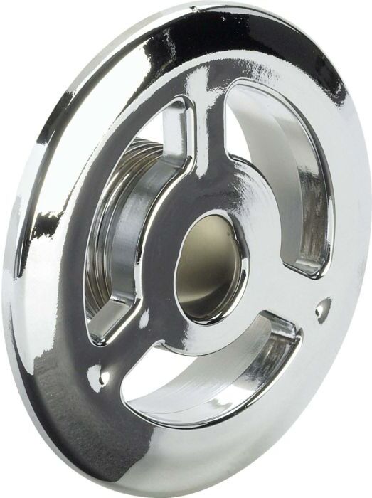 Viega Flansch 655457 Ø 68,4mm, Kunststoff verchromt, zur Befestigung des Überlaufs