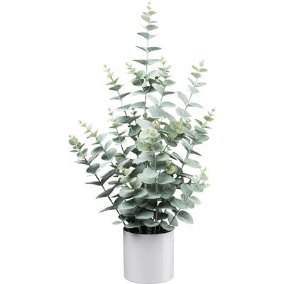 Kunstpflanze CREATIV GREEN "Eukalyptus", grün, H:65cm, Kunststoff, Kunstpflanzen, Kunstpflanze, mit üppigem Blattwerk