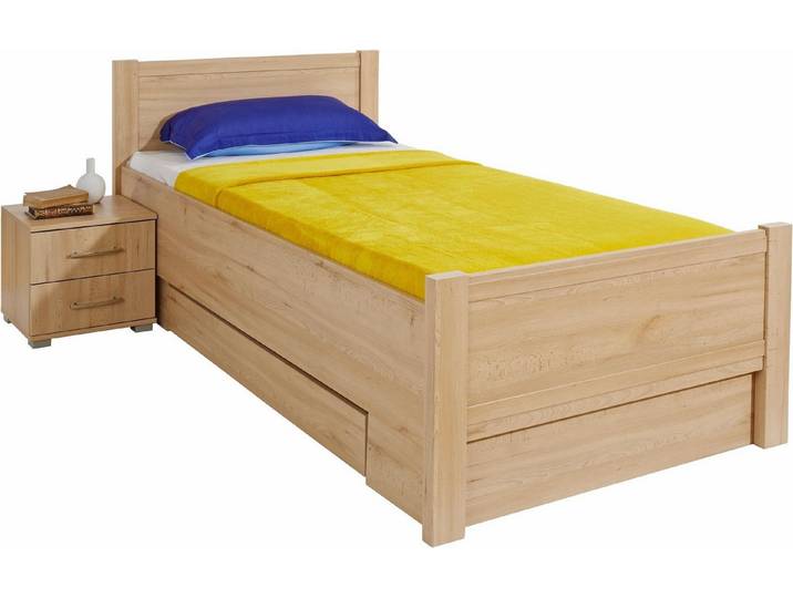 priess Bett Husum Schlafzimmer Jugendzimmer Rahmenbett, Komforthöhe, hochwertige Premium Qualität, für Motorrahmen geeignet