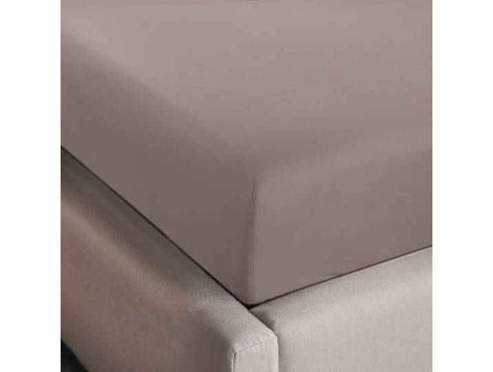 NOUS Kids katoenen hoeslaken wieg 80x40 cm - taupe