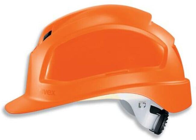 uvex Schutzhelm uvex pheos, Größe 52 cm - 61 cm, orange, langer Schirm (9772230)