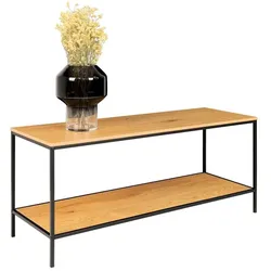 TV-Lowboard Vita Holzoptik Braun Eiche
