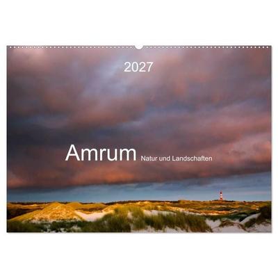 Amrum. Natur und Landschaften (Wandkalender 2027 DIN A2 quer), CALVENDO Monatskalender