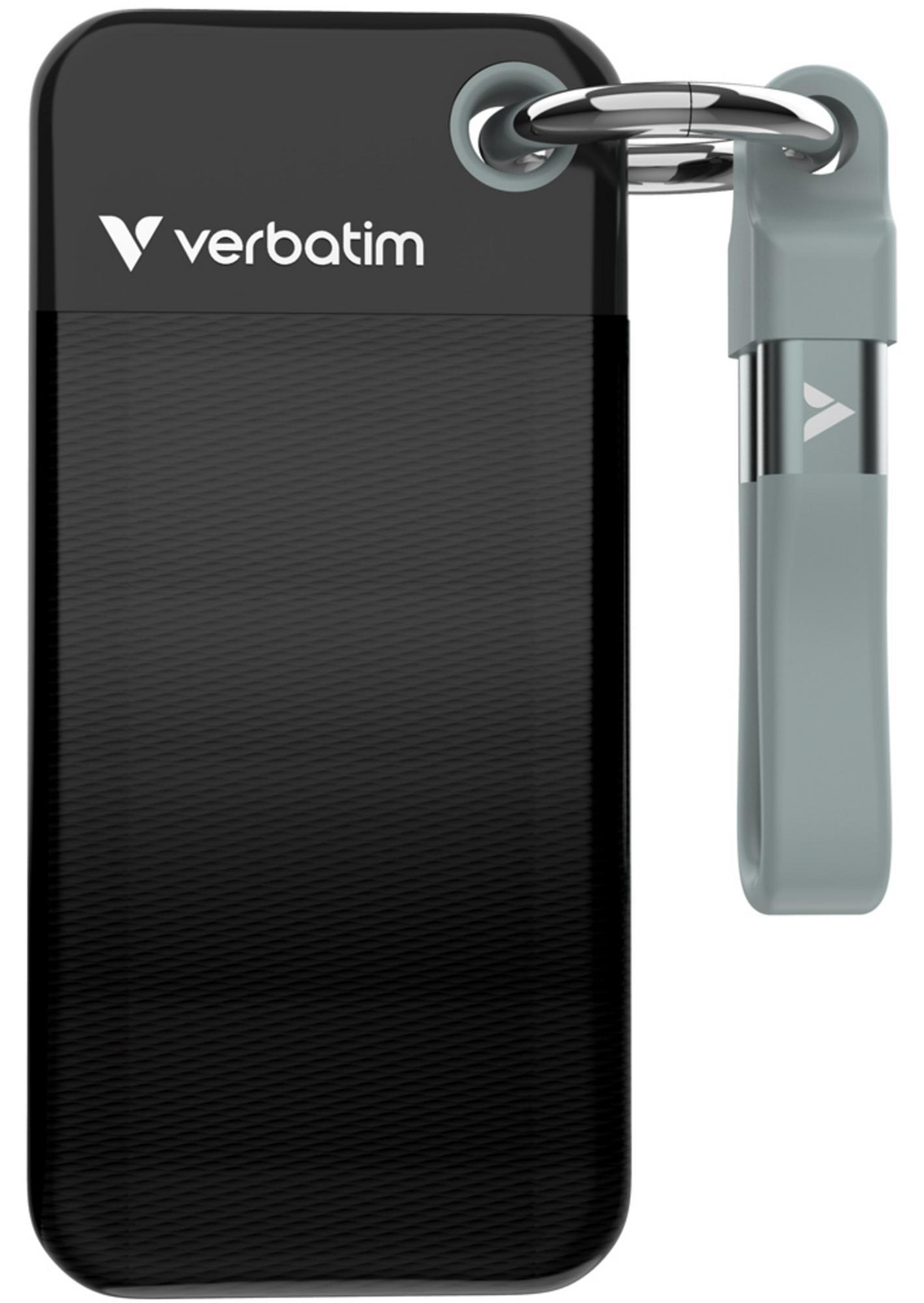 Verbatim Pocket SSD USB 3.2, 2TB, zwart/grijs