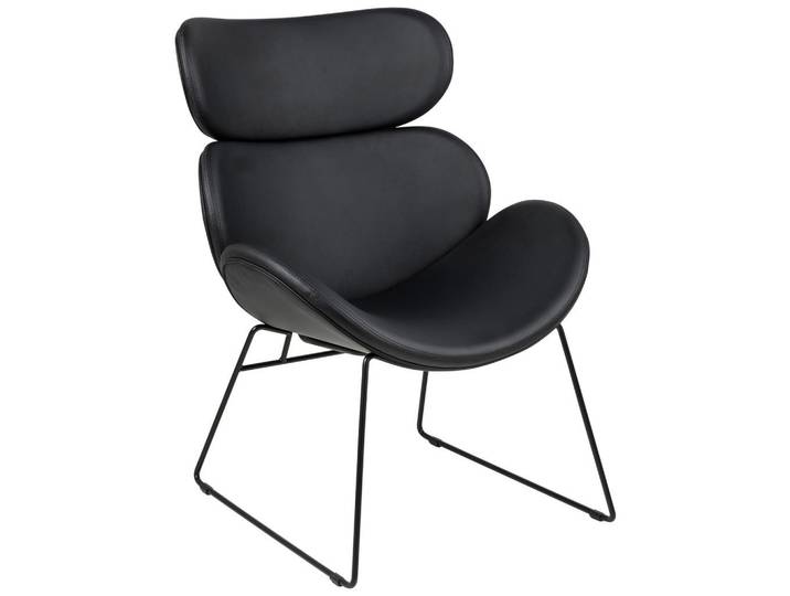 Mid.you Sessel, Schwarz, Metall, 69x90.5x78.5 cm, Wohnzimmer, Sessel, Sessel