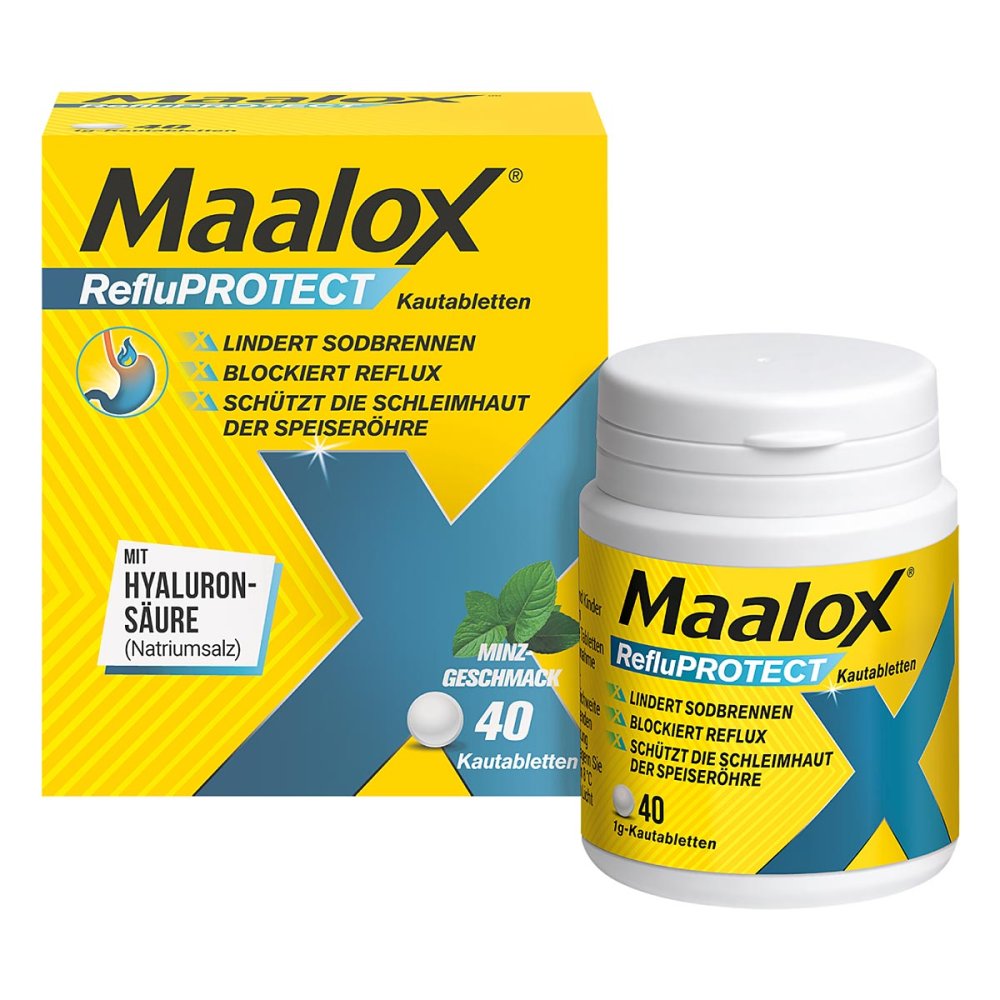 A. Nattermann & Cie GmbH Maalox® RefluProtect Kautabletten bei Sodbrennen und Reflux 20624116