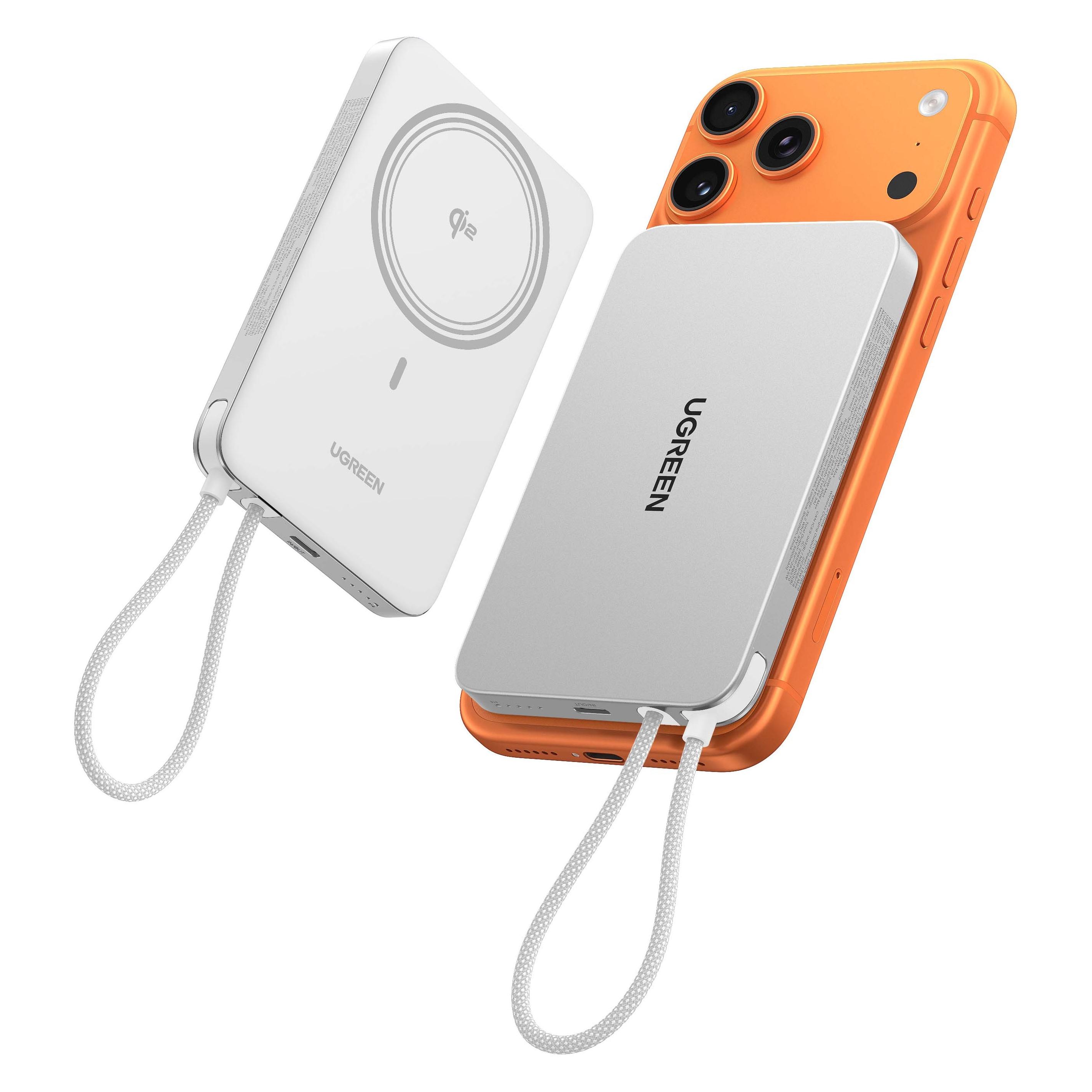 Ugreen MagFlow Air mit Kabel (10000 mAh, 30 W) (75983B)
