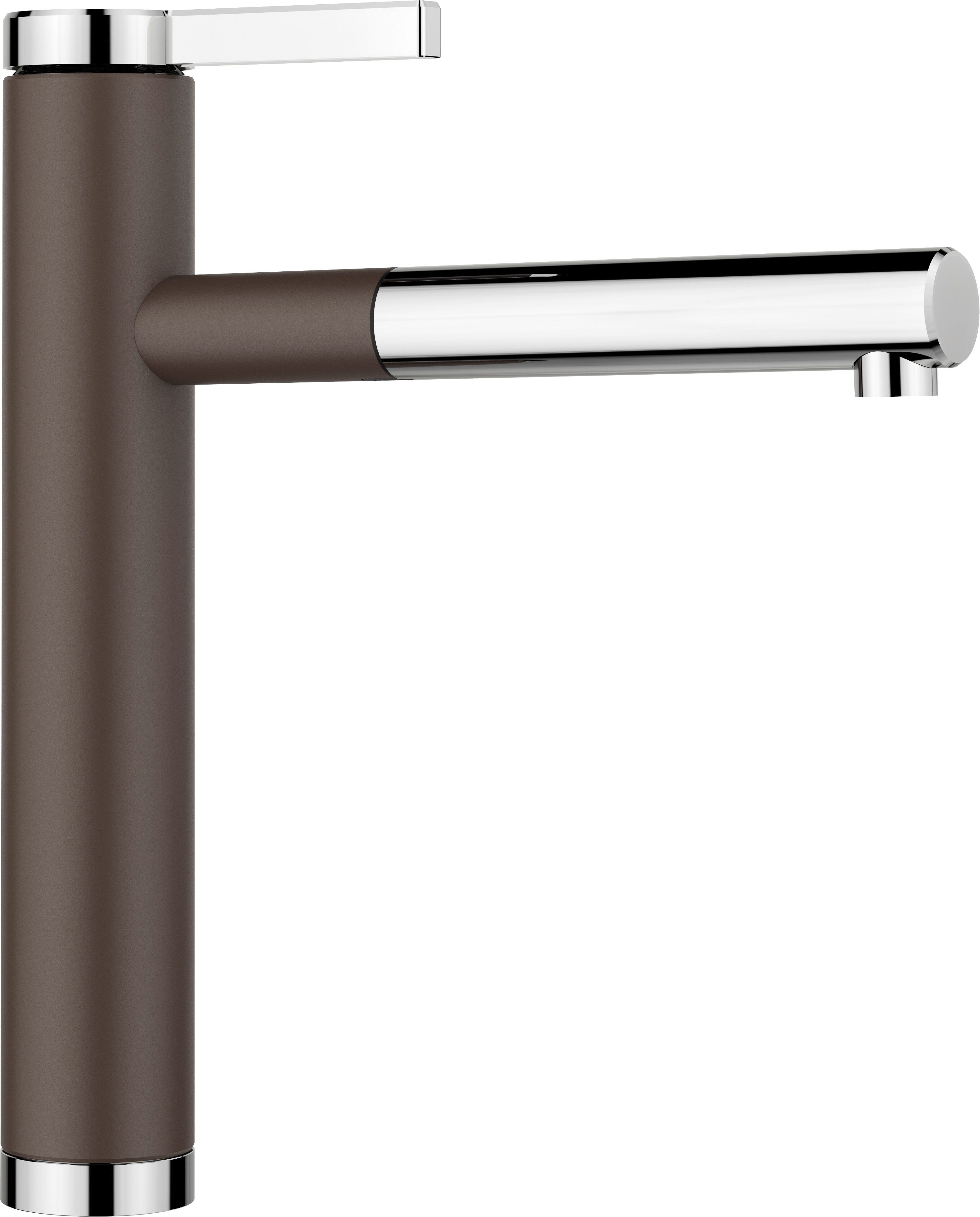 Blanco Linee -s Mélangeur de cuisine 518445 extensible, SILGRANIT-Look café / chrome