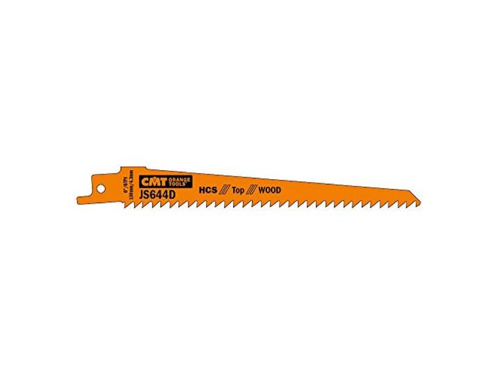 CMT JS644D-5 6 TPI HCS Reciprozaag Bladen voor Hout (5 Pack), 5 inch