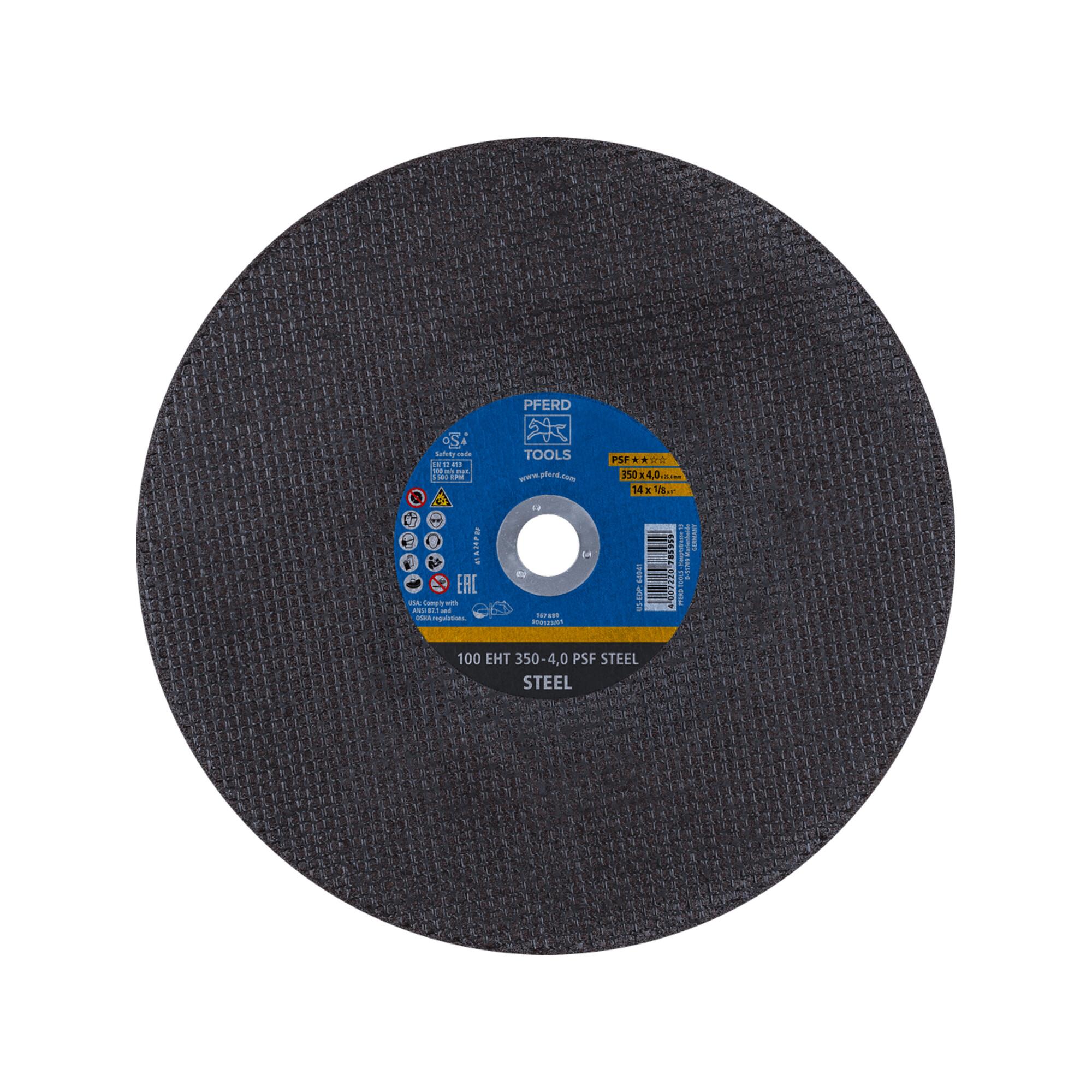 PFERD TOOLS Trennscheibe 100 EHT 350-4,0 PSF Stahl 25,4 mm (61329515)