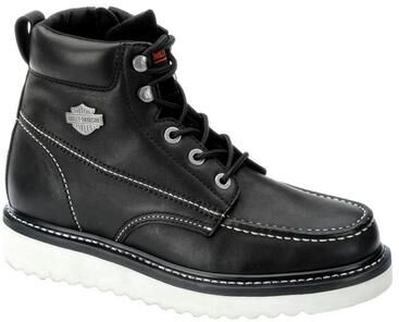 Harley-Davidson Beau - Mens 10 Black Boot Medium