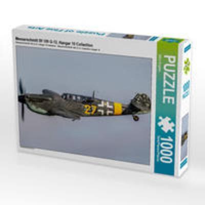 CALVENDO Puzzle Messerschmitt Bf 109 G-12, Hangar 10 Collection | 1000 Teile Lege-Größe 64x48cm Foto-Puzzle für glückliche Stunden