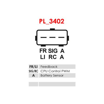 AS-PL Generatorregler ARE6040