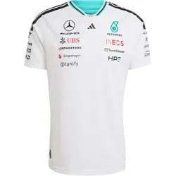 adidas Mercedes-AMG Petronas Formel 1 Team Authentic Fahrer Trikot Herren KE5324 - white XL