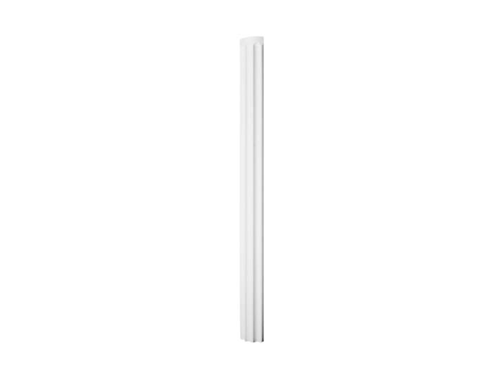 Wandzierelement „Halbe Säule K 1001“ - 199.5 cm Weiss Orac Decor