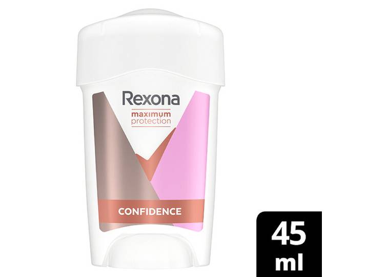 Rexona antitranspirant deodorantstick voor dames, Confidence, maximale bescherming - 45 ml