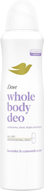 Dove Déo corporel Unisexe Lavande & Camomille vapeur 150 ml