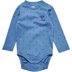 hummel hmlBEESY langarm Baby-Strampler Kinder 4250 - coronet blue 80