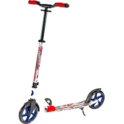 BEST Sporting Scooter aus Aluminium mit ergonomischen Griffen und gebogener Lenkstange