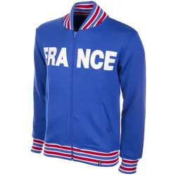 Copa Football, Herren, Laufjacke, Frankreich 1960 Retro Jacke (M), Blau