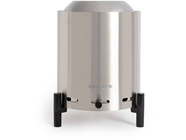 CREATE - 1\,5 kW Tafelhaard voor buiten op rookvrije pellets - FIRE PIT COMPACT