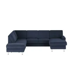 meinSofa Wohnlandschaft Mit verschiedenen Funktionen verfügbar Jana ¦ blau ¦ Maße (cm): B: 309 H: 87 T: 235.0