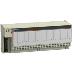 Schneider Electric ABE7R16T210 Klemmenblock, m. fest eingelöt. Relais ABE7, 16 Kanäle, Relais 10mm