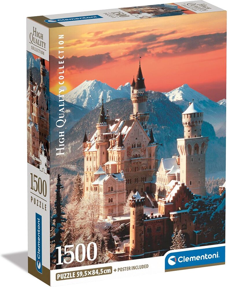 Clementoni Puzzle 1500 Cb Neuschwanstein .