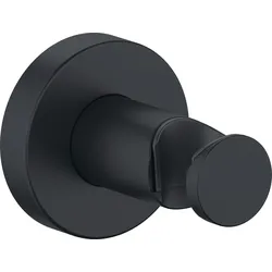 Duravit Brausehalter, Rosette rund, UV0620007046, Farbe: Schwarz Matt