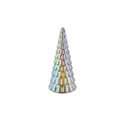HOME STORY LED Glastanne   , transparent/klar , Glas,Kunststoff , Maße (cm): H: 25  Ø: 11.5
