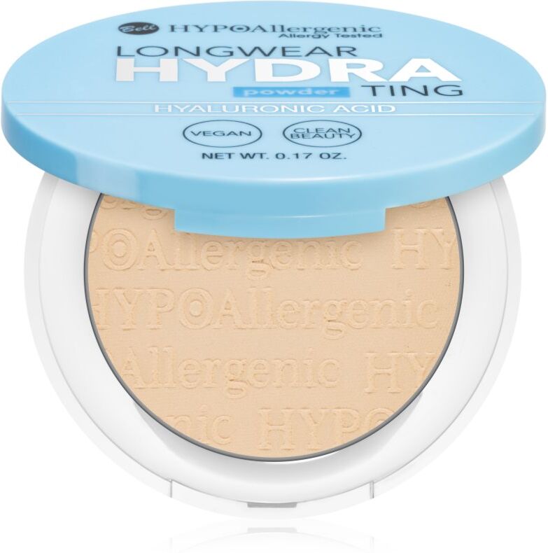 Bell HYPOallergenic Hydrating Compact Powder with hyaluronic acid shade 01 Nude 5 g