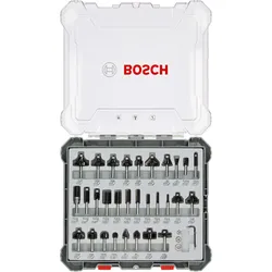 Bosch PRO Fräser-Set, 30-teilig, 6mm Schaft - 2607017474