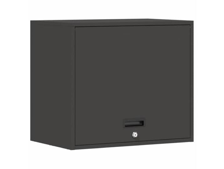 GHVBNMF Garagenschrank Metall Wandschrank Abschließbar 40x60x53 cm Platzsparende Wandmontage für Werkstatt und Wohnzimmer mit Gasdruckfeder-Klapptür und sicherem Schloss.