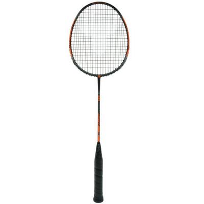 Talbot-Torro 439886 - Badmintonschläger Arrowspeed 399, Vollgraphit, One Piece Konstruktion, 89g, orange/schwarz, Einstiegsracket