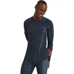 FALKE Herren Unterhemd WT Longsleeve m, Größe 2XL in Blau Blau