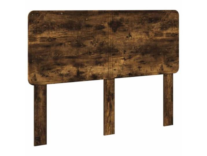 KTHLBRH Kopfteil Eiche Rauchgrau aus technischem Holz 143 x 3 x 100 cm Minimalistisches Design, Rückseite fertig, einfache Montage, Wartung mit trockenem Tuch