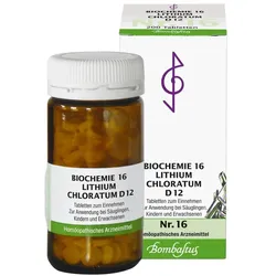 Biochemie 16 Lithium chloratum D 12 Tabl 200 St