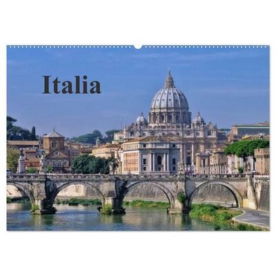 Italia (Wandkalender 2027 DIN A2 quer), CALVENDO Monatskalender