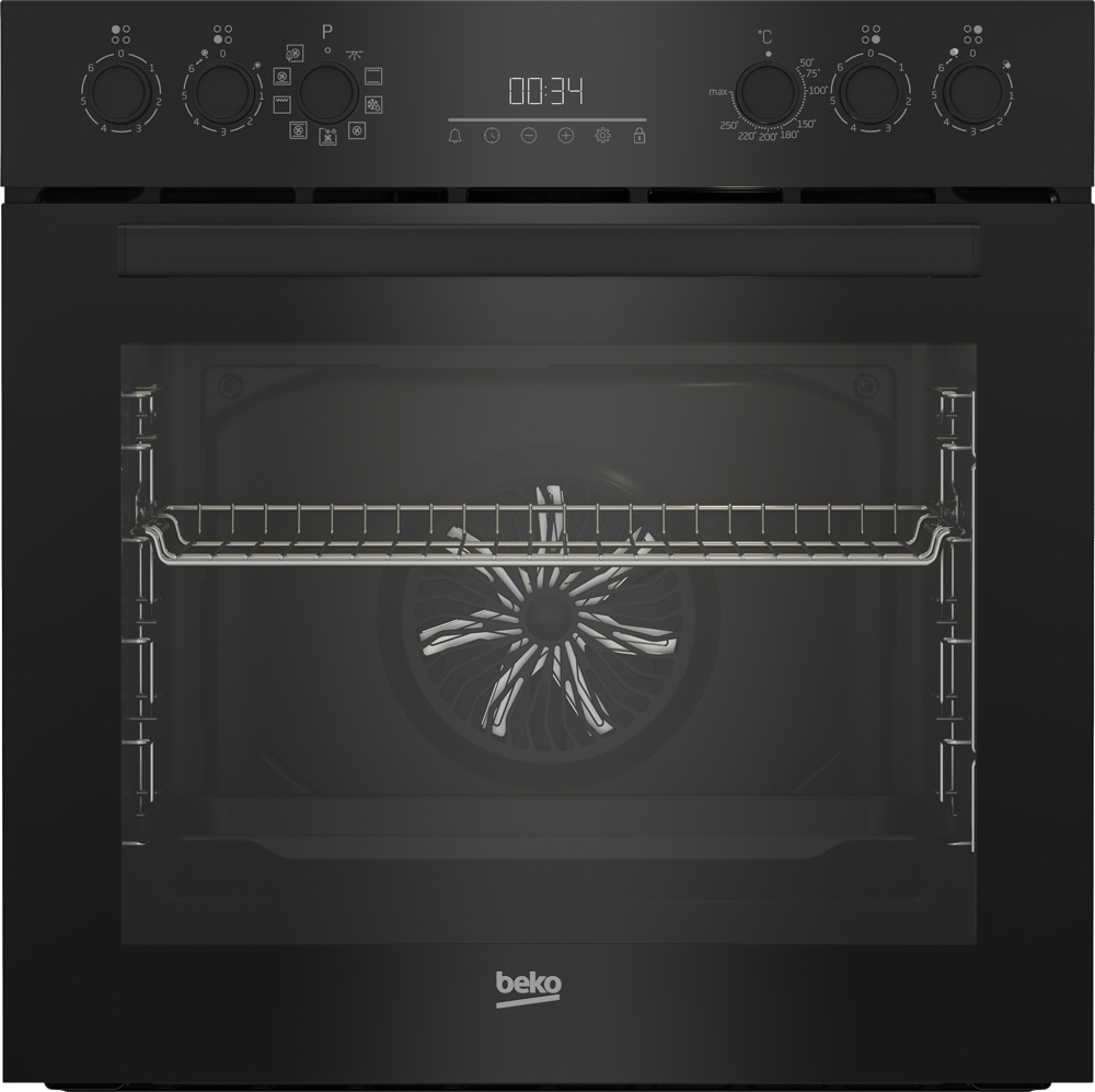 Beko BBUM17320B, Keramik, 4 Zone(n), Glas, Schwarz, Touchsteuerung, 4 Zone(n)